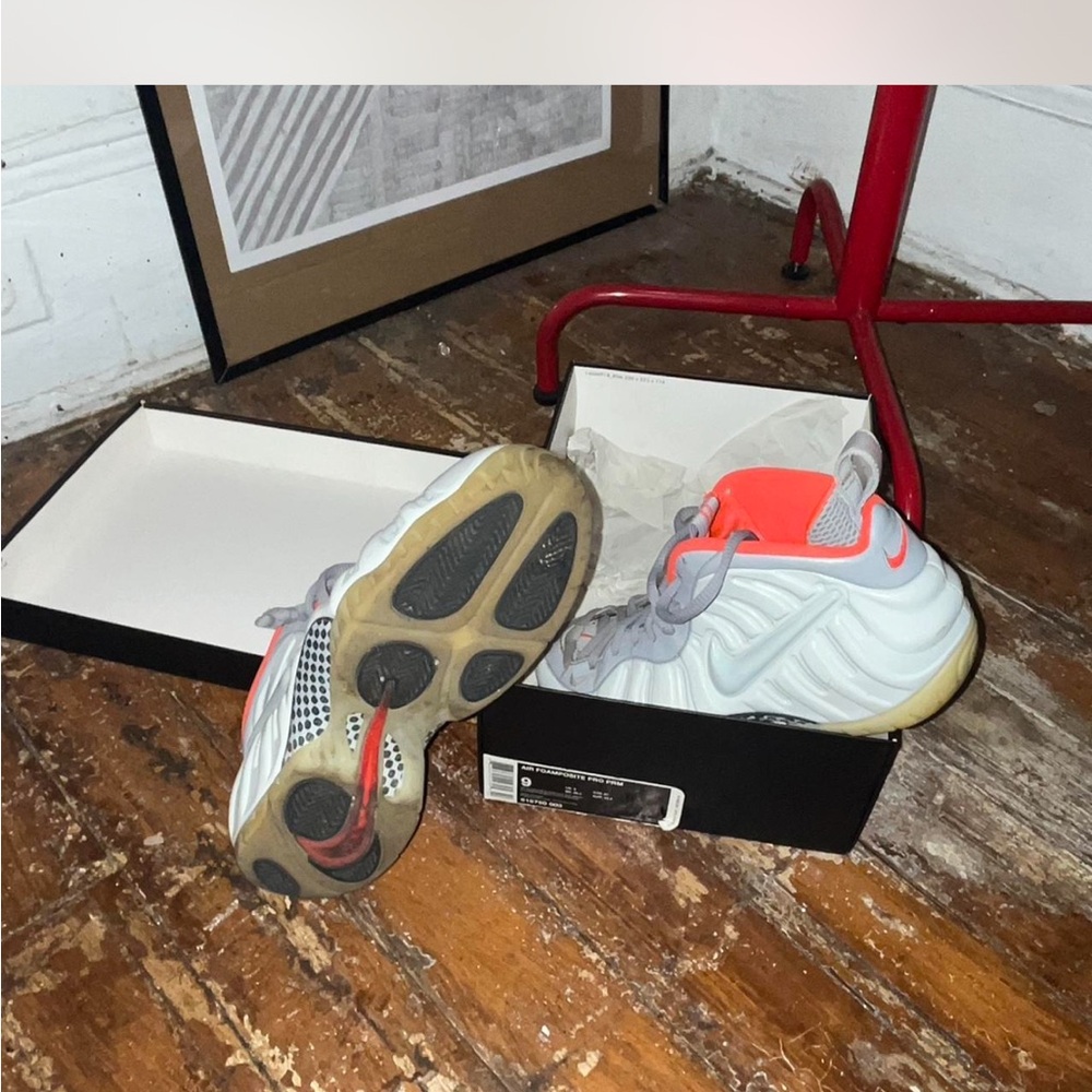 Nike Foamposite Pro PRM platinum grey